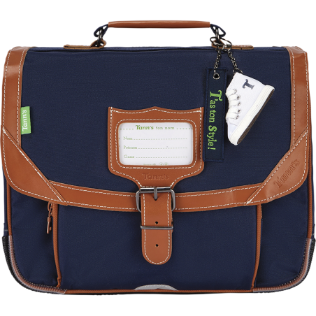 Cartable Camille marine Tann’s - 32 cm