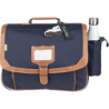 Cartable poche gourde Camille marine Tann’s - 38 cm