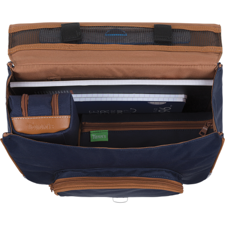 Cartable Arthur bicolore Tann’s - 32 cm