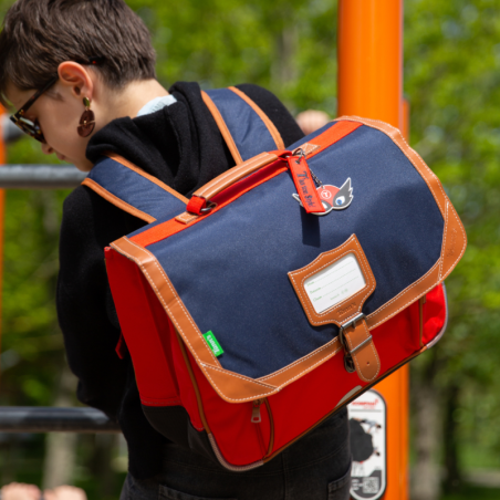 Cartable Arthur bicolore