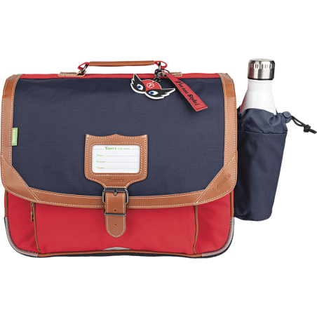 Cartable poche gourde Arthur bicolore Tann’s - 38 cm