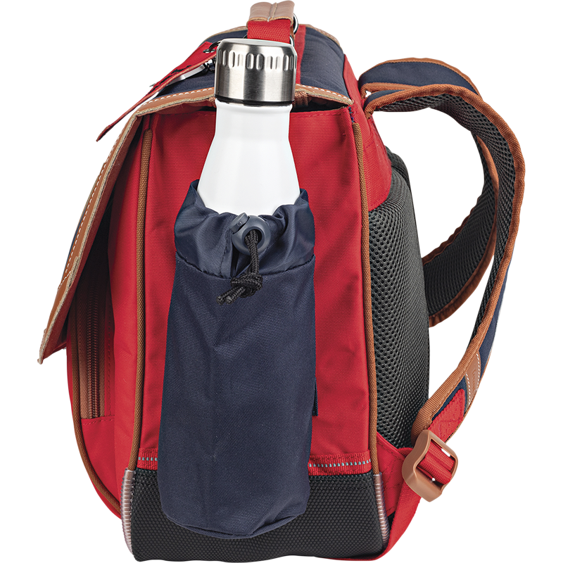 Cartable poche gourde Arthur bicolore Tann’s - 38 cm