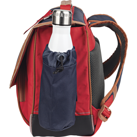 Cartable poche gourde Arthur bicolore Tann’s - 38 cm