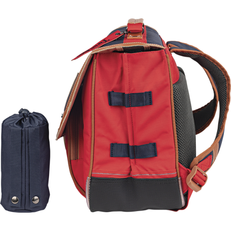 Cartable poche gourde Arthur bicolore Tann’s - 38 cm