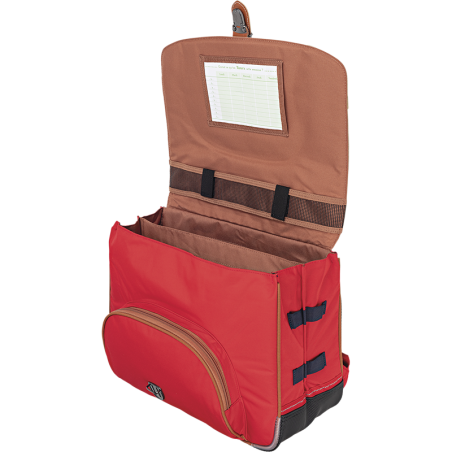 Cartable poche gourde Arthur bicolore Tann’s - 38 cm