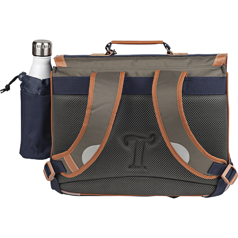 Cartable poche gourde Axel bicolore Tann’s - 38 cm
