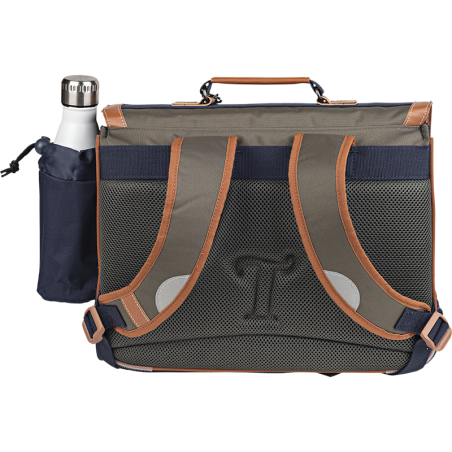 Cartable poche gourde Axel bicolore Tann’s - 38 cm