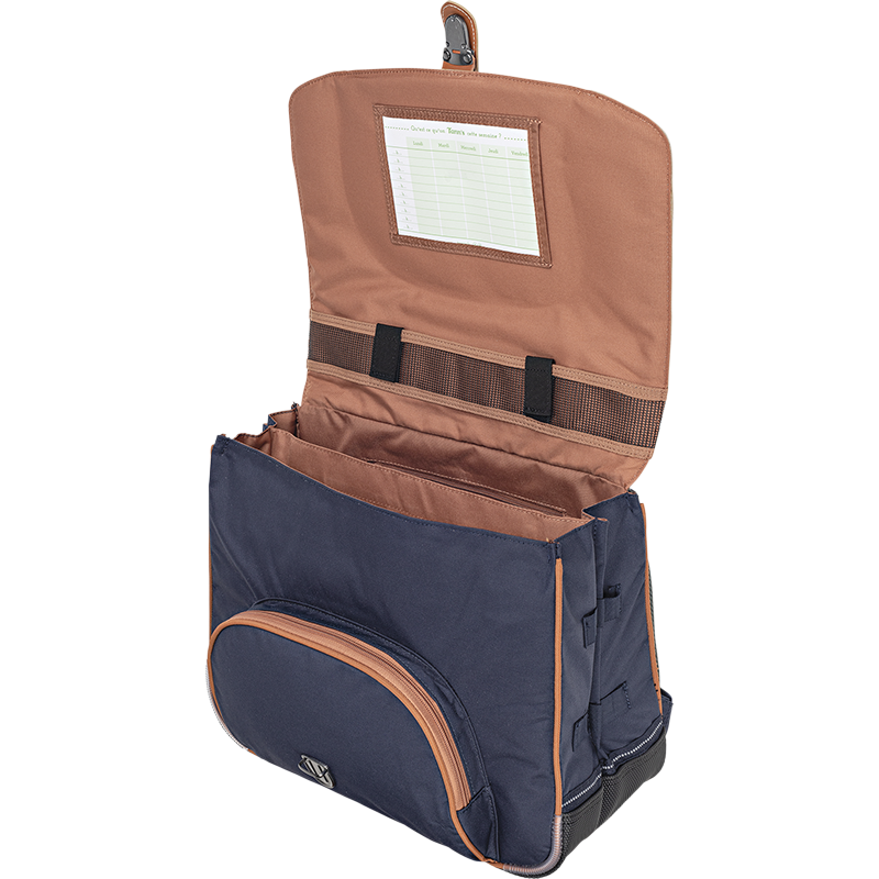 Cartable poche gourde Axel bicolore Tann’s - 38 cm