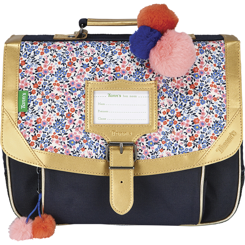 Cartable Antonia bleu Tann’s - 32 cm