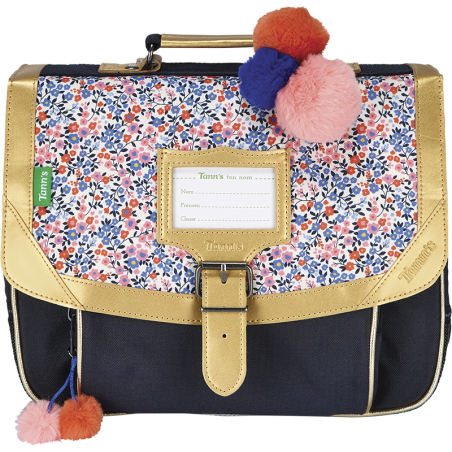 Cartable Antonia bleu Tann’s - 32 cm