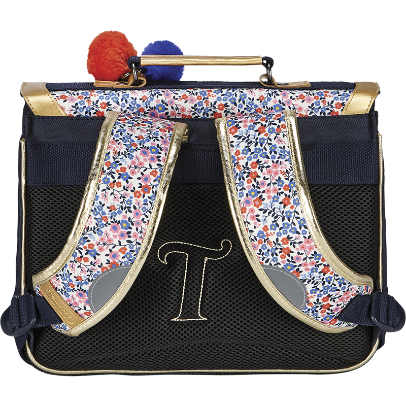 Cartable Antonia bleu Tann’s - 32 cm