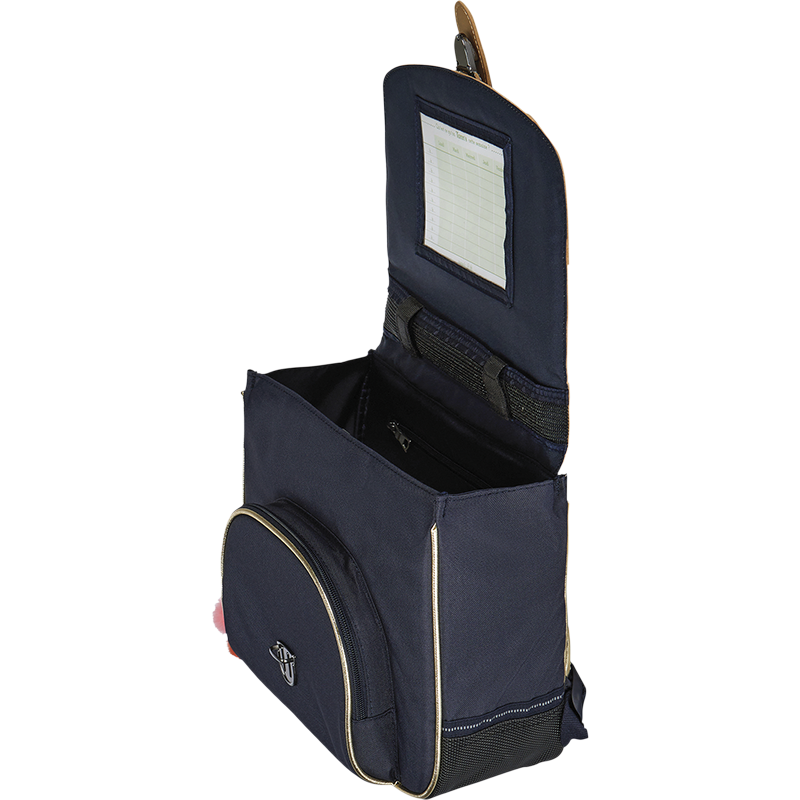 Cartable Antonia bleu Tann’s - 32 cm