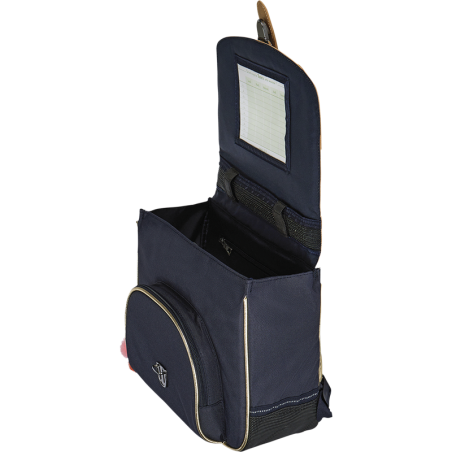 Cartable Antonia bleu Tann’s - 32 cm