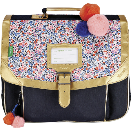 Cartable Antonia bleu Tann’s - 35 cm