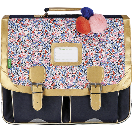 Cartable Antonia bleu Tann’s - 41 cm