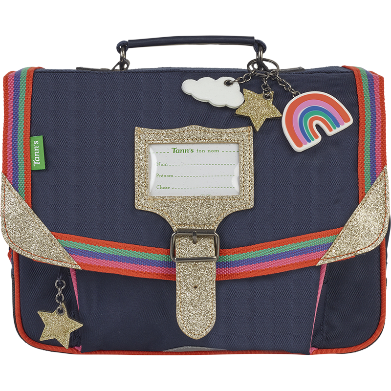 Cartable Leïla marine Tann’s - 32 cm