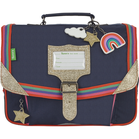 Cartable Leïla marine Tann’s - 32 cm