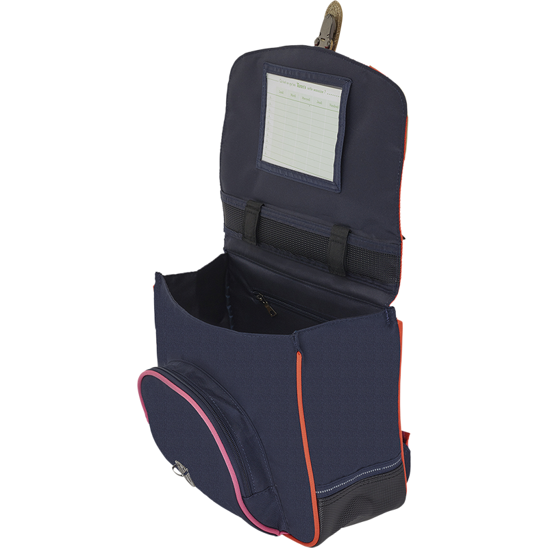 Cartable Leïla marine Tann’s - 32 cm