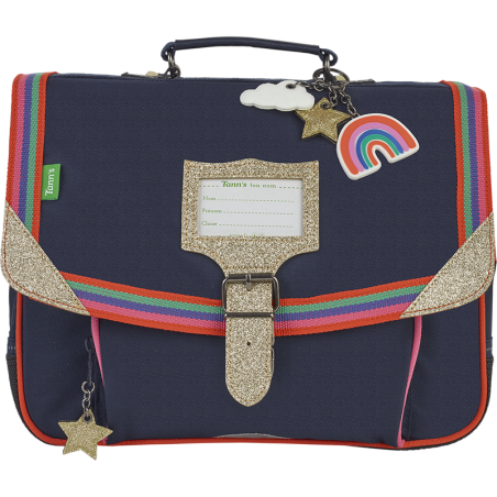 Cartable Leïla marine Tann’s - 35 cm