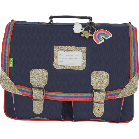 Cartable Leïla marine Tann’s - 41 cm