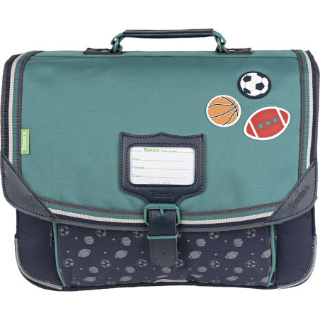 Cartable Alexandre vert Tann’s - 38 cm