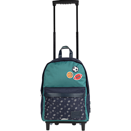 Sac trolley Alexandre vert Tann’s - 31 cm
