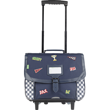 Cartable trolley Mathéo bleu Tann’s - 38 cm