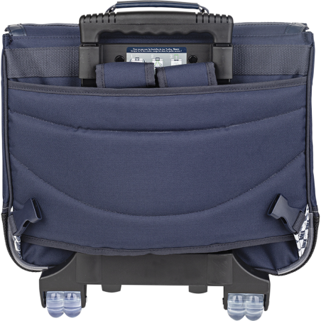 Cartable trolley Mathéo bleu