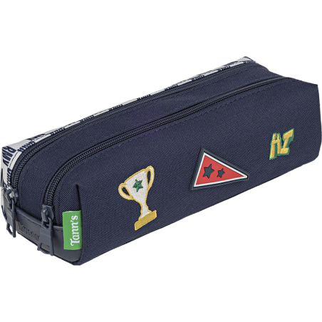 Trousse Mathéo bleue Tann’s - 21,5 cm