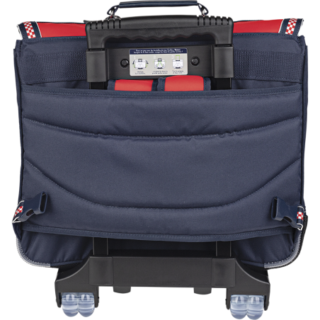 Cartable trolley Noé bicolore