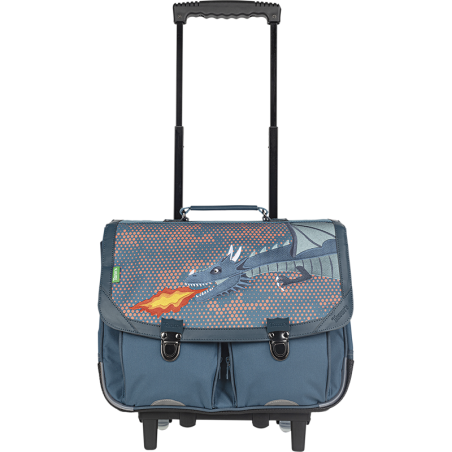 Cartable trolley Lenny bleu Tann’s - 38 cm