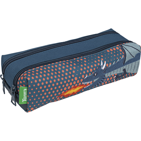 Trousse Lenny bleue Tann’s - 21,5 cm