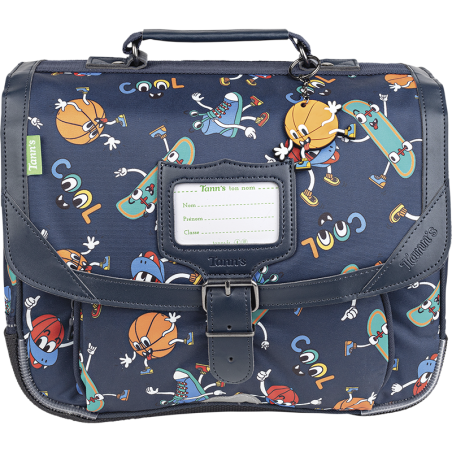 Cartable Robin multicolore Tann’s - 32 cm