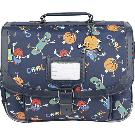 Cartable Robin multicolore Tann’s - 35 cm