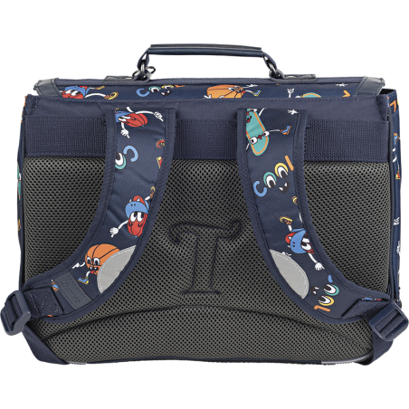 Cartable Robin multicolore