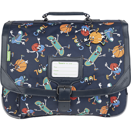 Cartable Robin multicolore Tann’s - 38 cm