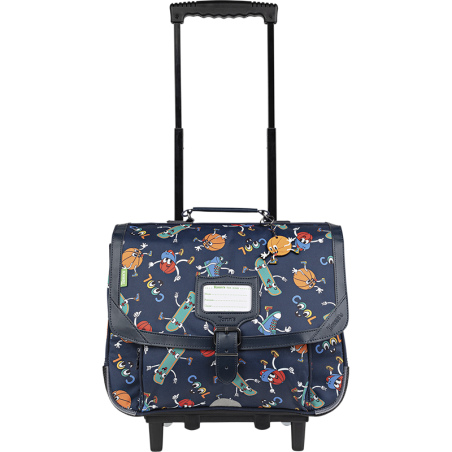Cartable trolley Robin multicolore Tann’s - 38 cm