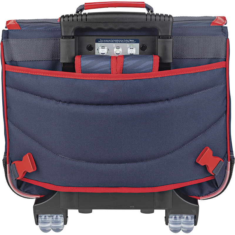 Cartable trolley Aaron bicolore Tann’s - 41 cm