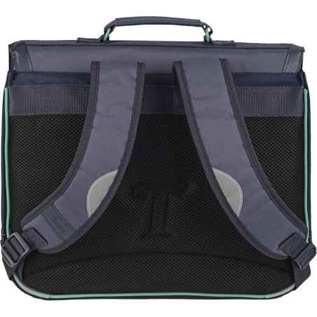 Cartable Anthony bleu