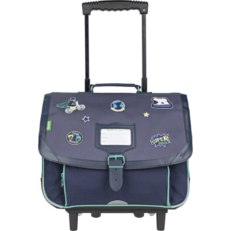 Cartable trolley Anthony bleu Tann’s - 38 cm