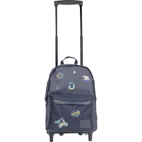 Sac trolley Anthony bleu Tann’s - 31 cm