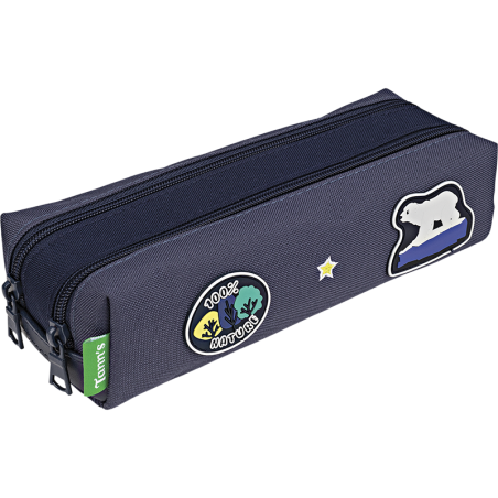 Trousse Anthony bleue Tann’s - 21,5 cm