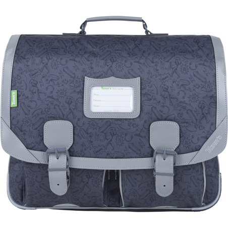 Cartable Owen gris Tann’s - 41 cm