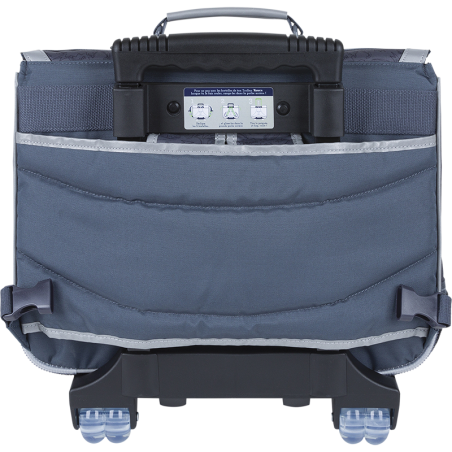 Cartable trolley Owen gris