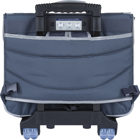 Cartable trolley Owen gris