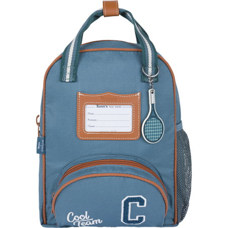 Sac à dos Côme bleu Tann's x Cyrillus Tann’s - 21,5 cm