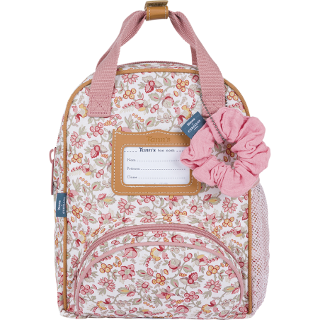Sac à dos Capucine rose Tann's x Cyrillus Tann’s - 21,5 cm