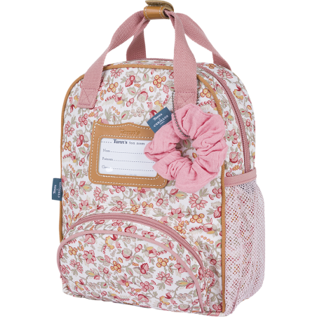 Sac à dos Capucine rose Tann's x Cyrillus Tann’s - 21,5 cm