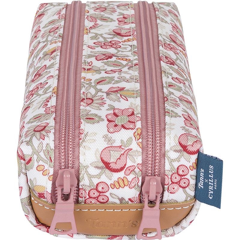 Trousse Capucine rose Tann's x Cyrillus Tann’s - 21,5 cm