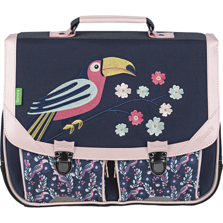 Cartable Assya bleu Tann’s - 35 cm